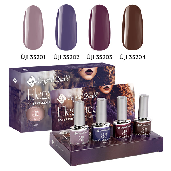 ELEGANCE 3 STEP CRYSTALAC-PAKETTI