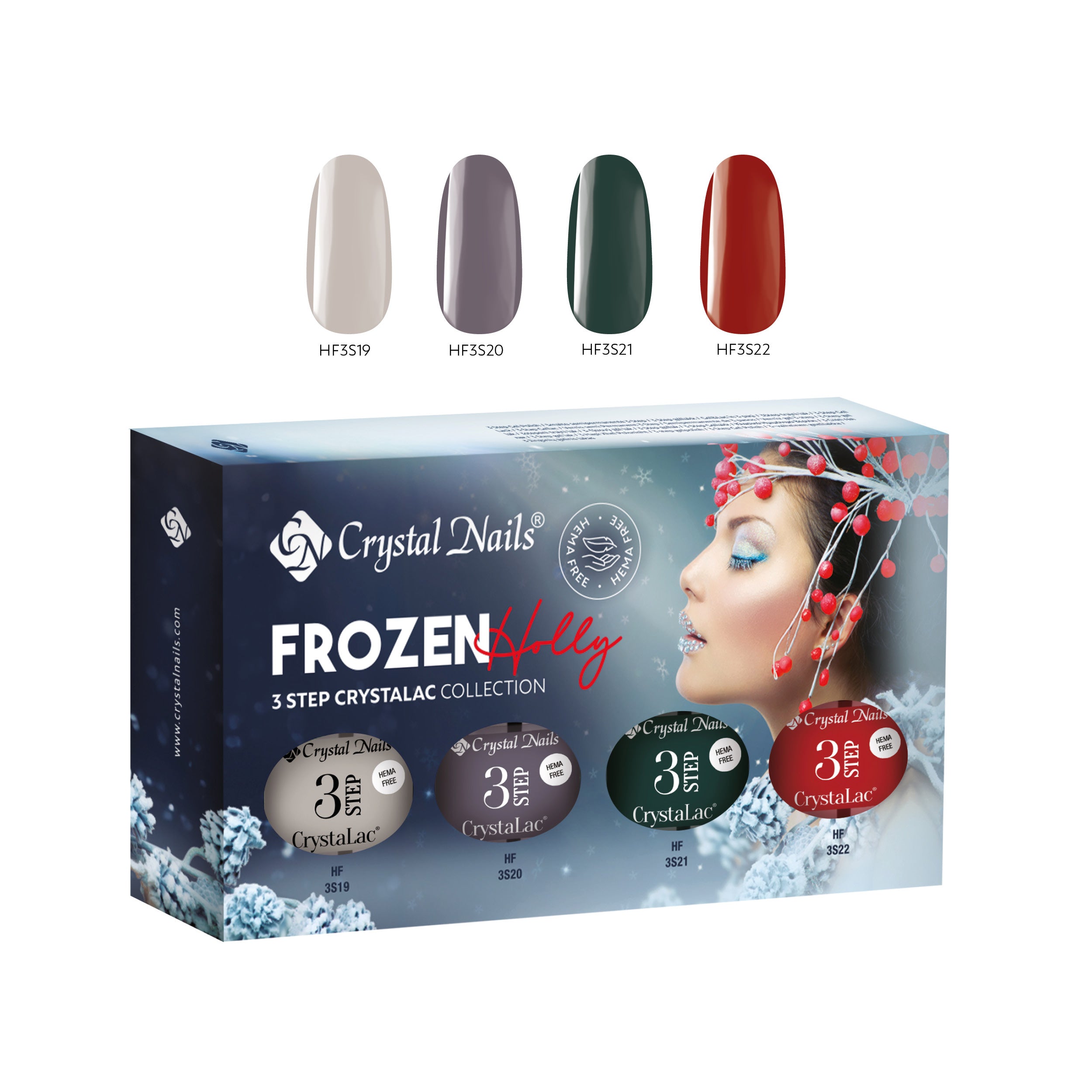 FROZEN HOLLY 3 STEP CRYSTALAC-PAKETTI (THF)