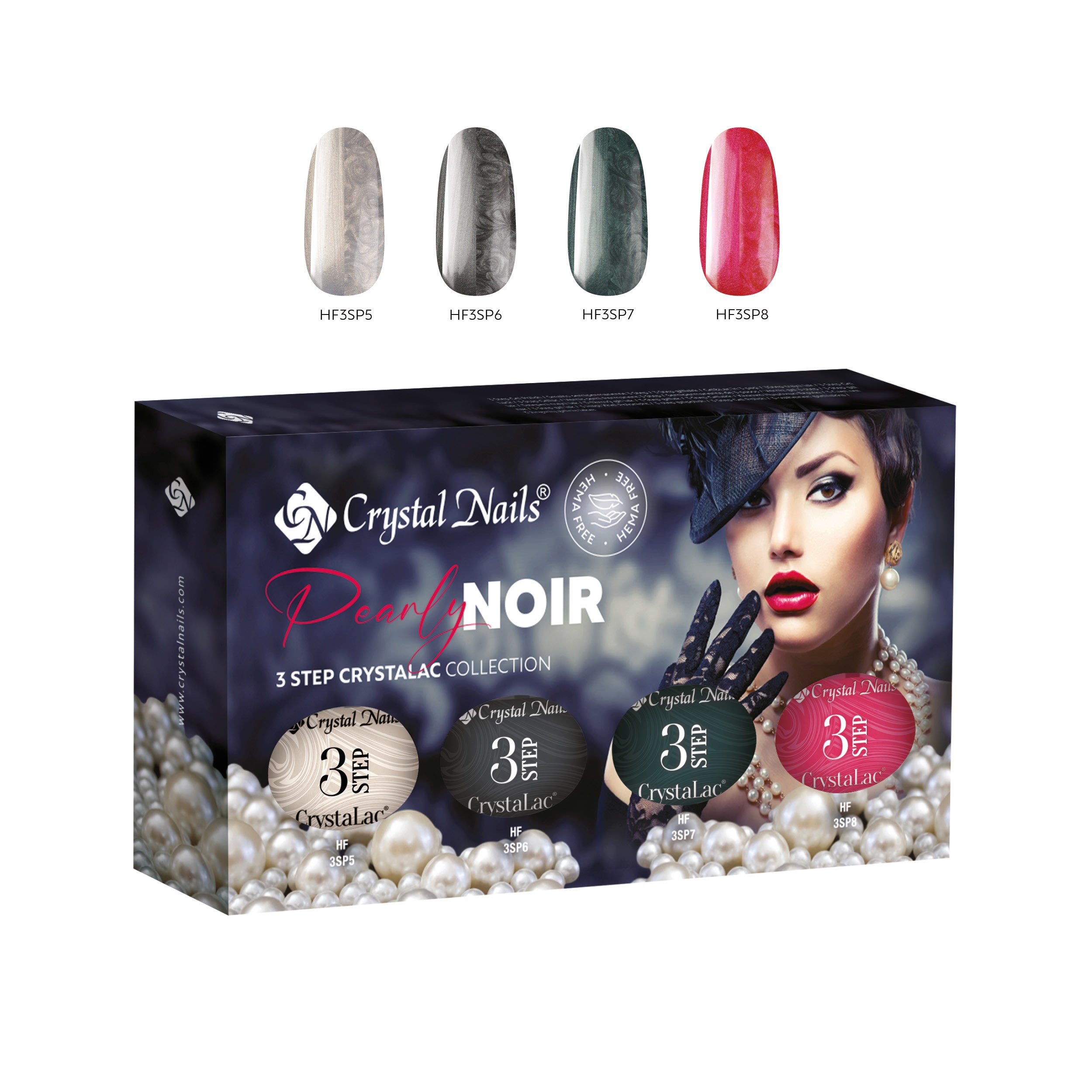 PEARLY NOIR 3 STEP CRYSTALAC-PAKETTI