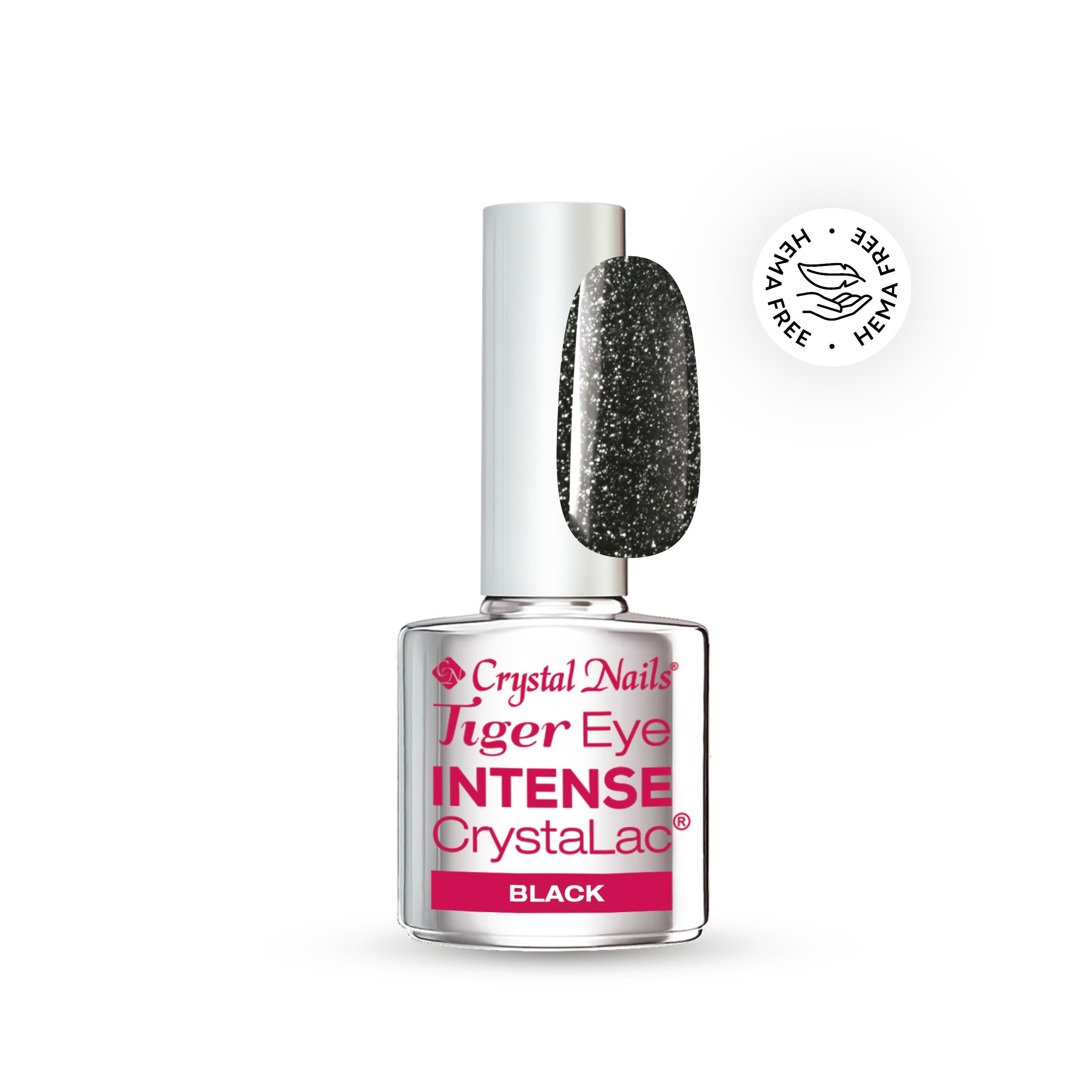 TIGER EYE CRYSTALAC 4 ML - INTENSE BLACK (THF)