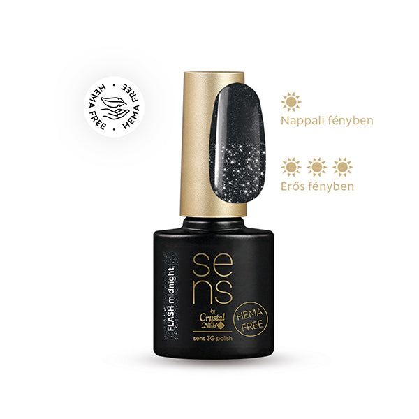 SENS 3G POLISH 4 ML - Flash Midnight (THF)