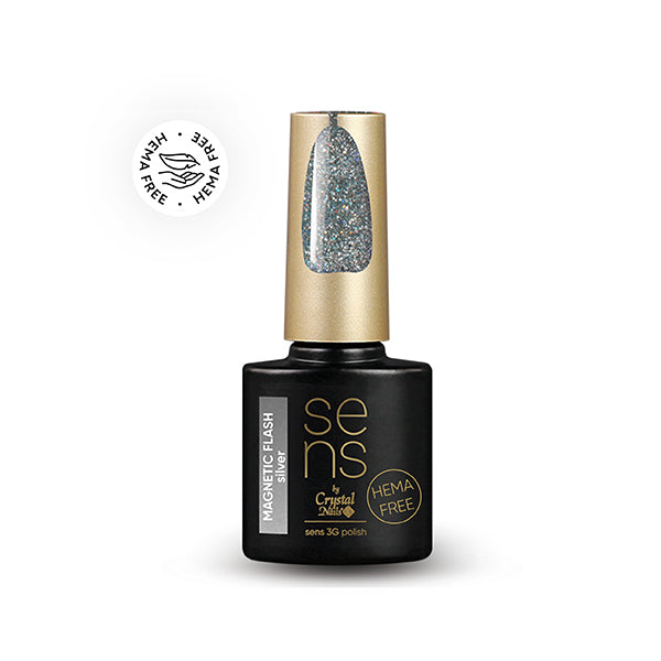 SENS 3G POLISH MAGNETIC FLASH 4 ML- silver (THF)