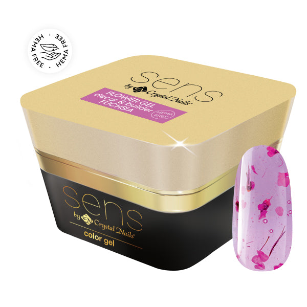 SENS FLOWER decor&builder gel Fuchsia 5ML (THF)
