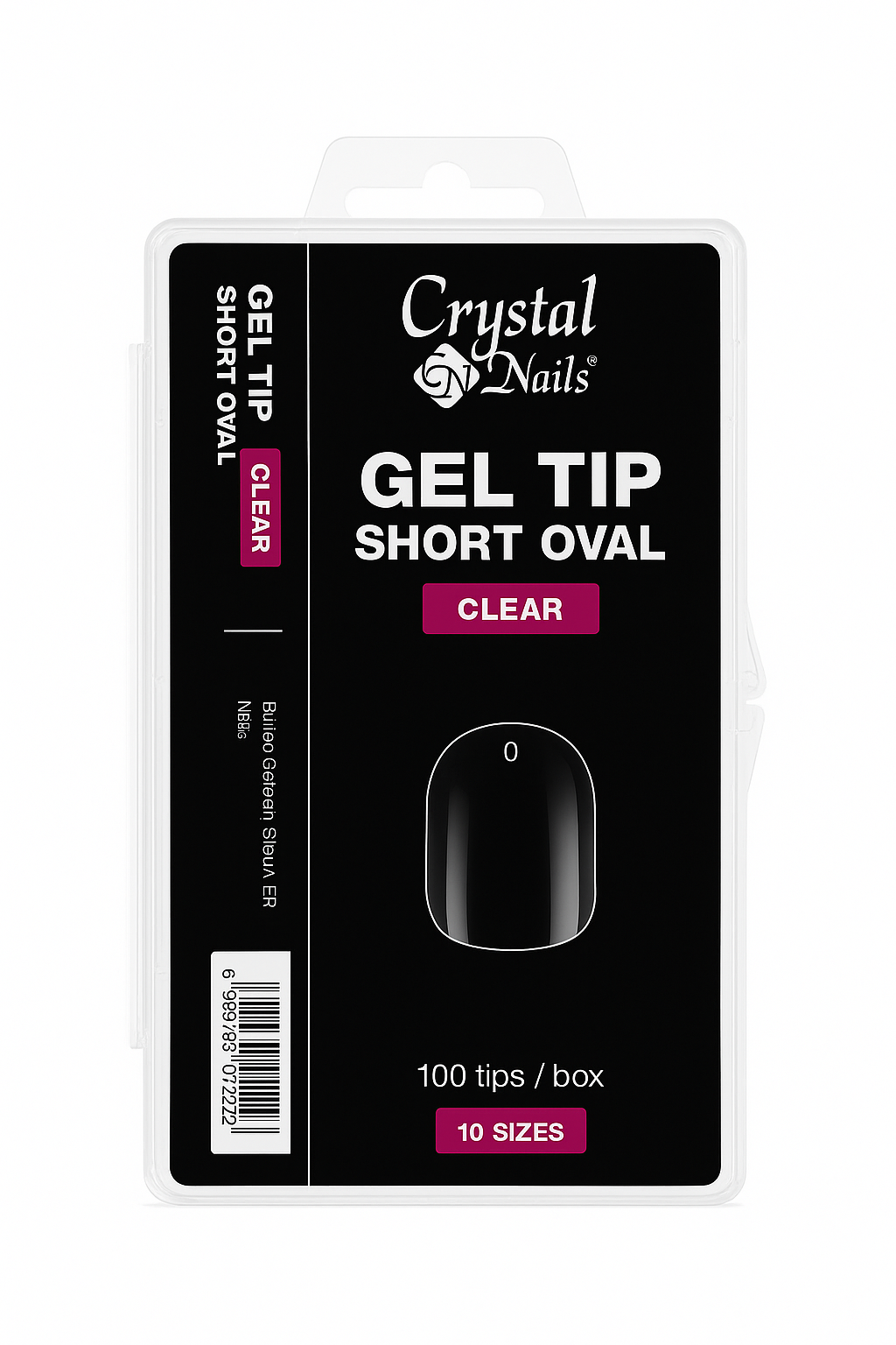 Gel Tip Box - short oval 100pcs