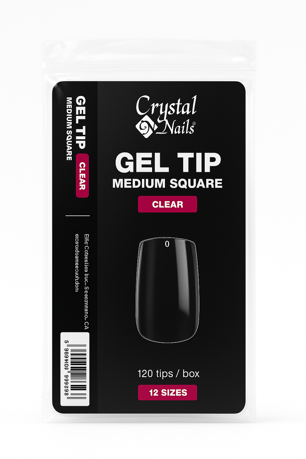 Gel Tip Box - medium square 120pcs