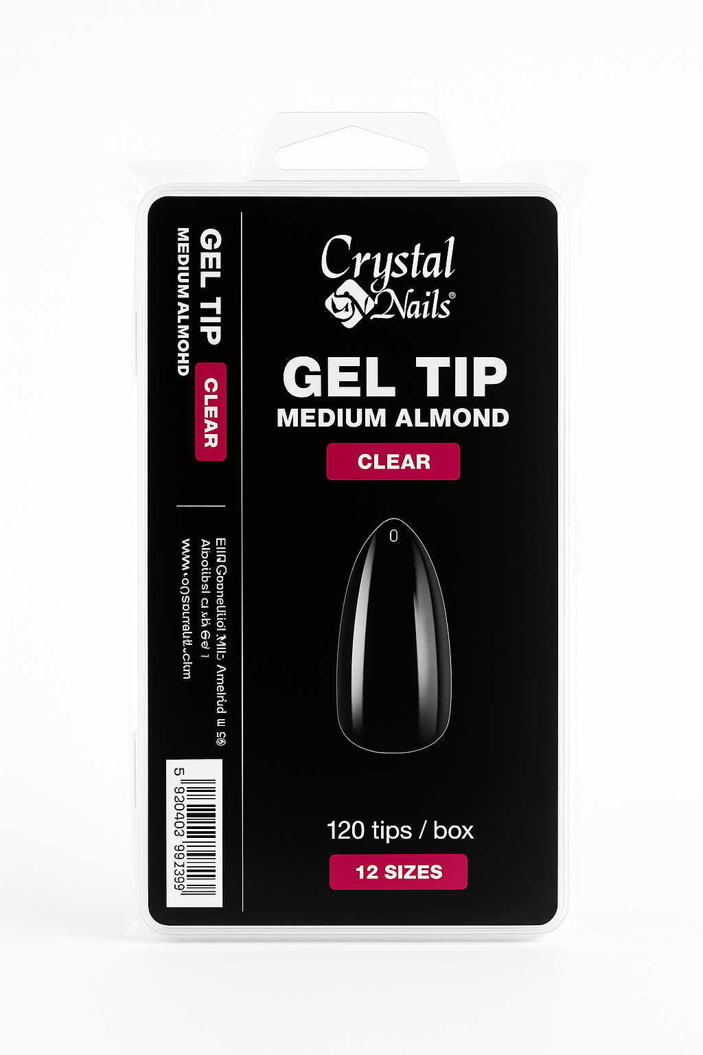 Gel Tip Box - medium almond 120pcs