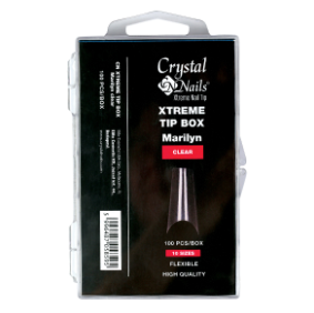 Xtreme Tip Box - Marilyn clear 100pcs