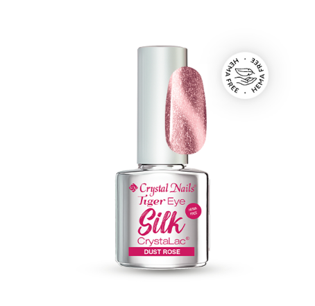 TIGER EYE SILK CRYSTALAC 4 ML - DUST ROSE (THF)