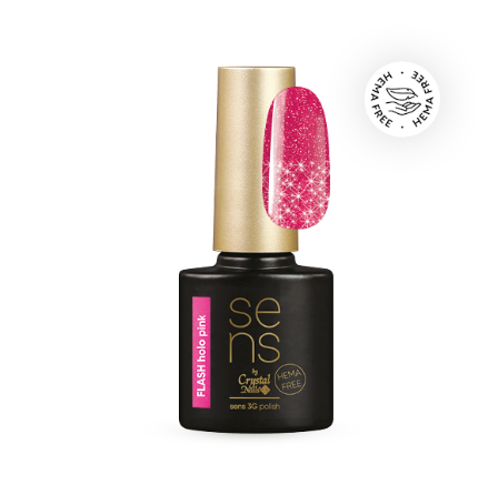 SENS 3G Polish - Flash Holo Pink 4ml (THF)