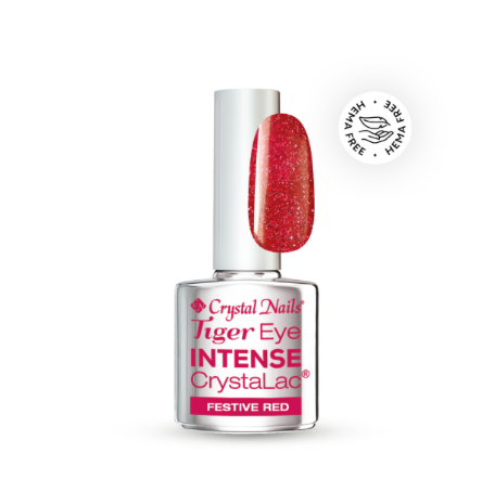 TIGER EYE CRYSTALAC 4 ML - INTENSE FESTIVE RED (THF)