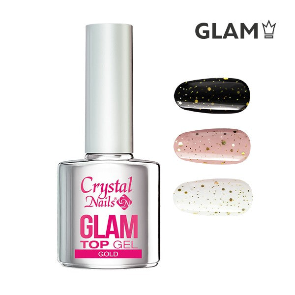 GLAM TOP GEL 4 ML - Gold (THF)