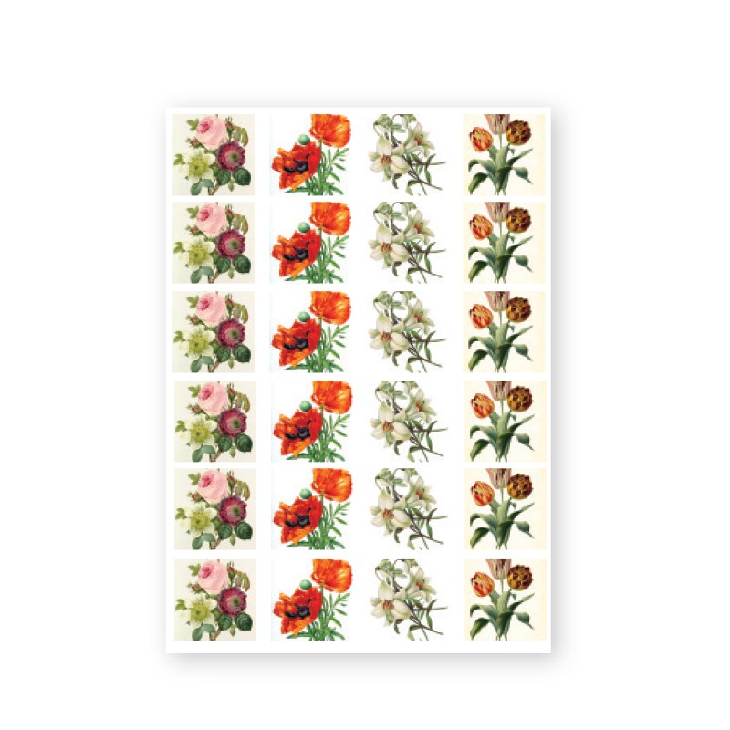 BAROQUE STICKERS - FLOWER