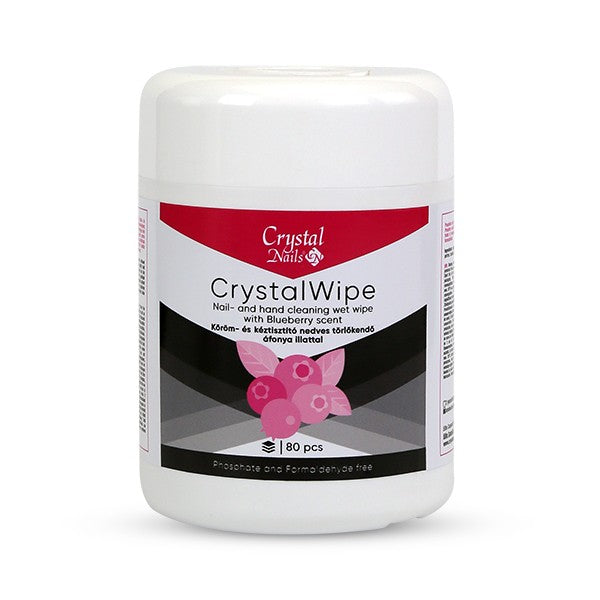 CRYSTALWIPE - KYNSIEN JA IHON PUHDISTUSPYYHE (MUSTIKAN TUOKSU) 80 KPL