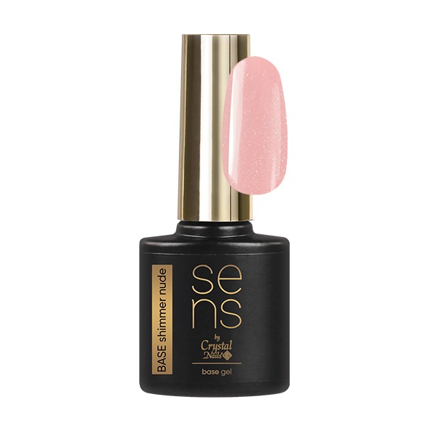 SENS BASE GEL - SHIMMER NUDE 10 ML