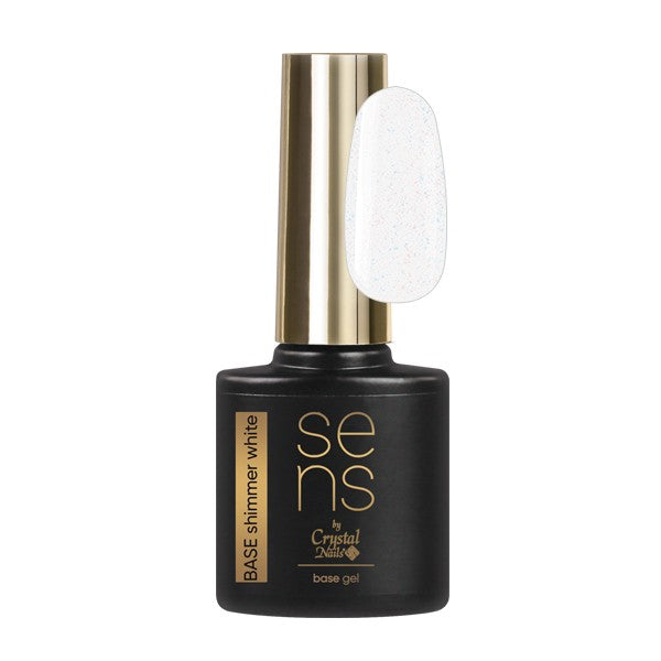 SENS BASE GEL - SHIMMER WHITE 10 ML