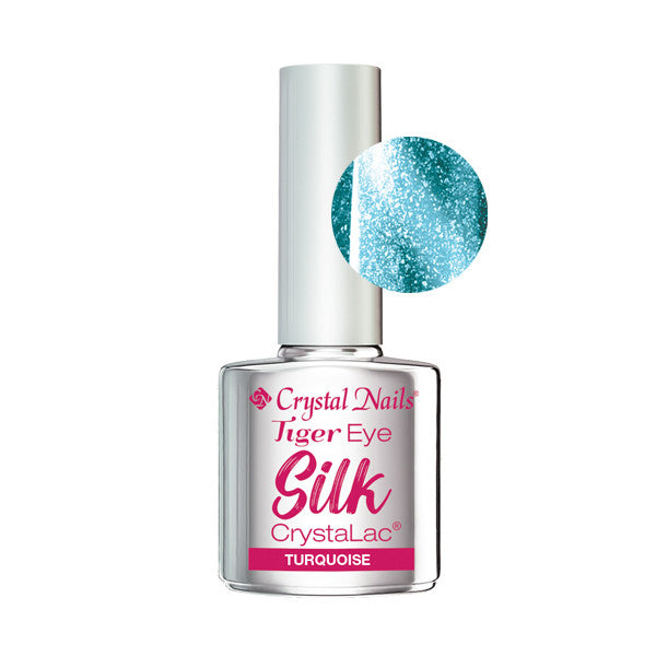 TIGER EYE SILK CRYSTALAC 4 ML - TURQUOISE