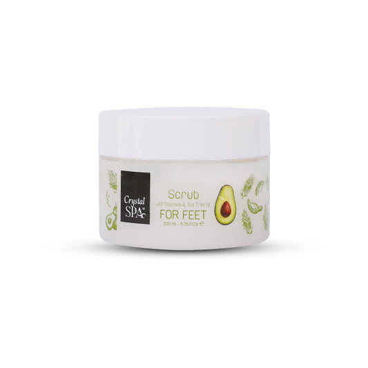 SPA Scrub with avocado & tea tree oil for feet 200ml (HF)