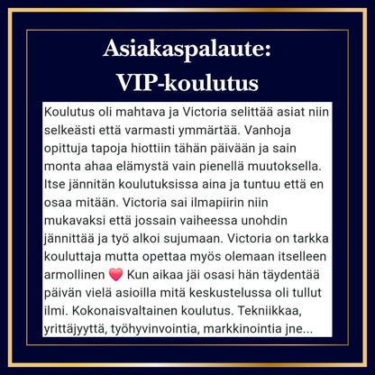 VIP-koulutus