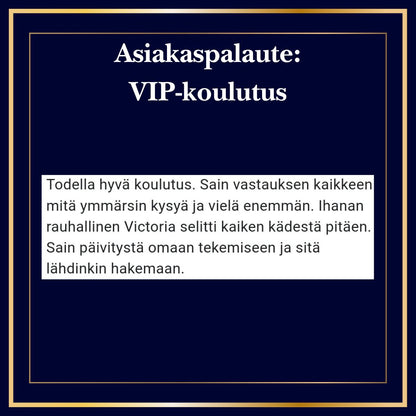 VIP-koulutus