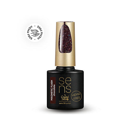 SENS 3G POLISH MAGNETIC FLASH 4 ML - Chocolate (THF)