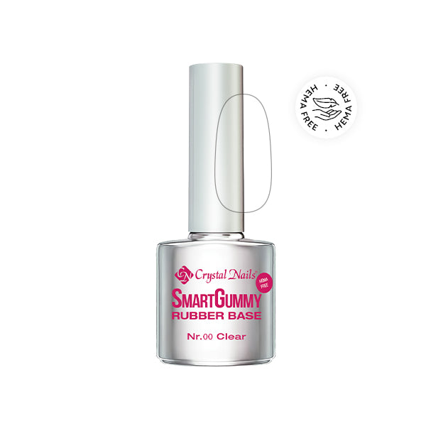SmartGummy Rubber Base gel - Nr0 Clear 8ml (THF)