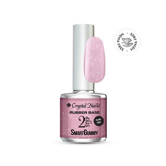 SmartGummy Rubber Base Gel 8ML - Nr5 Shimmer candy (THF)