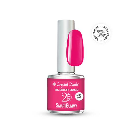 SmartGummy Rubber Base Gel 8ML - Nr19 Electric Pink (THF)
