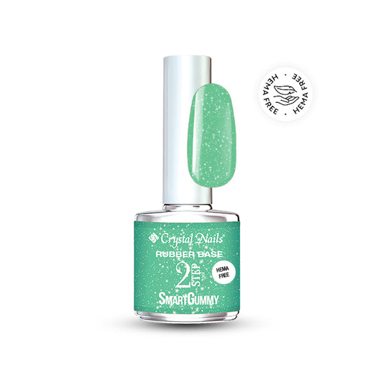 SmartGummy Rubber Base Gel 8ML - Nr30 Shimmer Jade (THF)