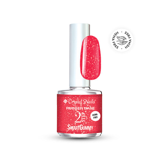 SmartGummy Rubber Base Gel 8ML - Nr26 Sunshine Coral (THF)