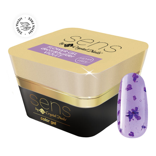 SENS FLOWER decor&builder gel Violet 5ML (THF)
