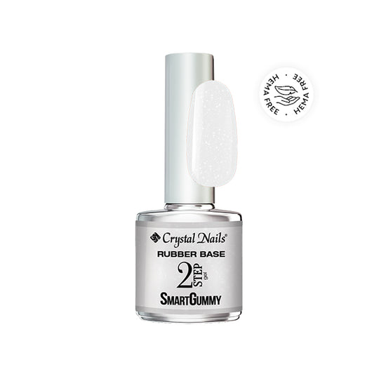 SmartGummy Rubber Base Gel 8ML - Nr48 Shimmer White (THF)