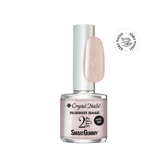 SmartGummy Rubber Base Gel 8ML - Nr49 Shimmer Ecru (THF)