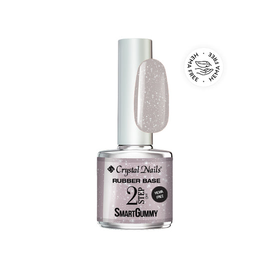 SmartGummy Rubber Base Gel 8ML - Nr52 Silver Cloud (THF)