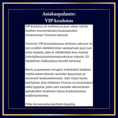 VIP-koulutus