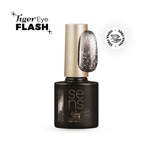 SENS Tiger eye 3G Polish - Flash Black 4ML (HF)