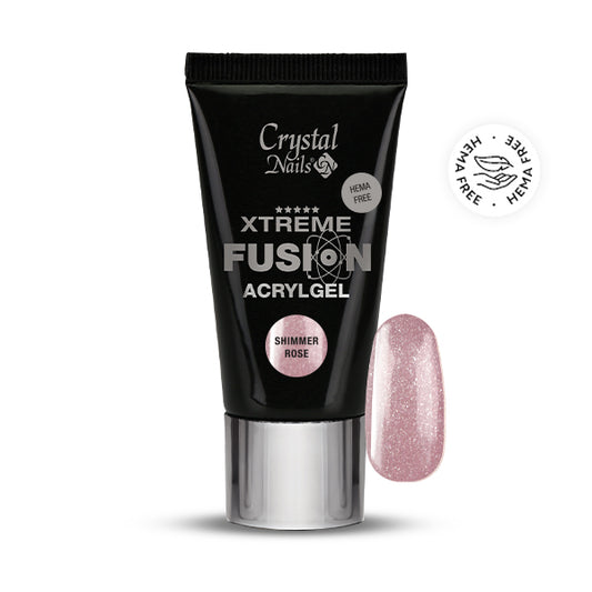 XTREME FUSION ACRYLGEL SHIMMER ROSE 30 G (THF)