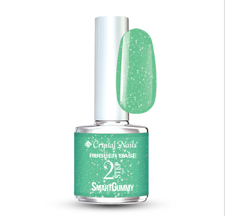 SMARTGUMMY RUBBER BASE GEL 8ML - Nr30 Shimmer Jade