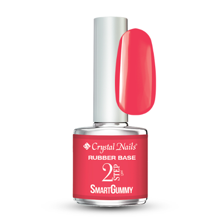 SMARTGUMMY RUBBER BASE GEL 8ML - Nr33 Glowy Strawberry