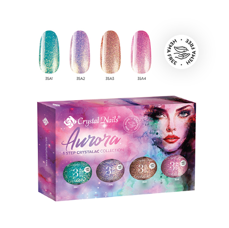AURORA 3 STEP CRYSTALAC - PAKETTI (THF)