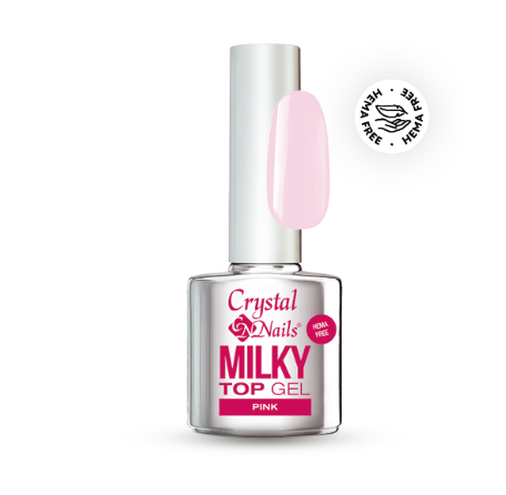 MILKY TOP GEL PINK 8ML (THF)