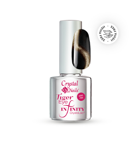 TIGER EYE INFINITY CRYSTALAC - GOLD  4 ML (THF) (limited edition)