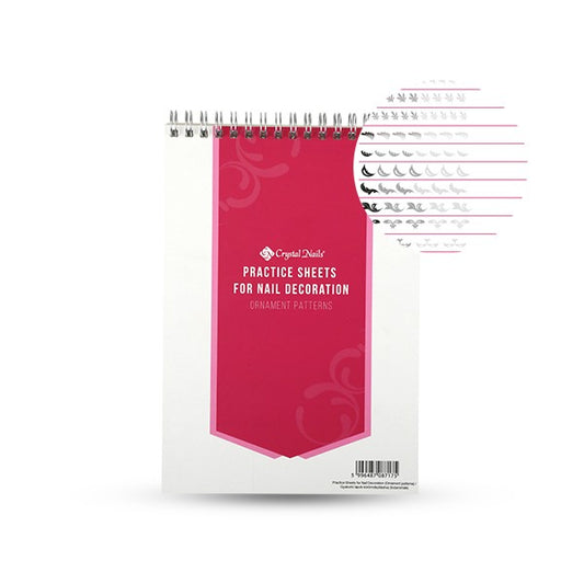 PRACTISE SHEETS FOR NAIL DECORATION (ORNAMENT PATTERNS)